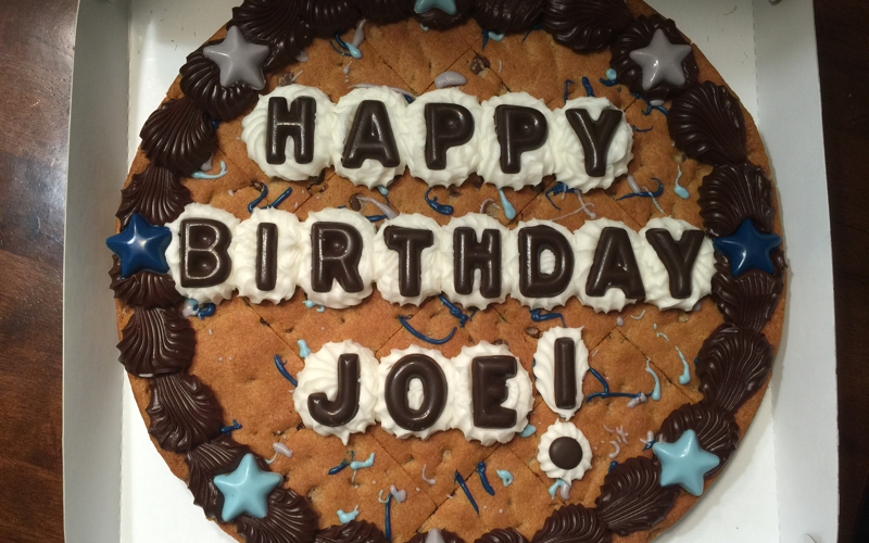 Cookie Cake - Birthday Alarms by Caake.com